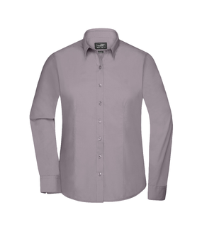 Ladies Shirt L-S Poplin