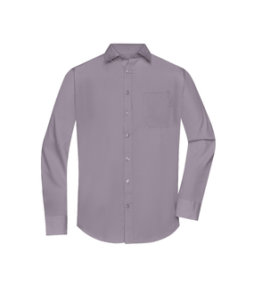 Mens Shirt L-S Poplin
