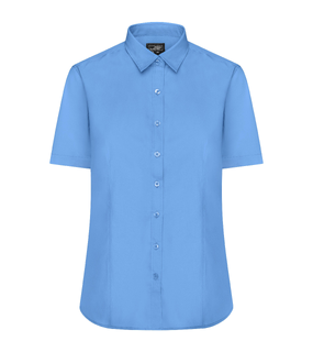 Ladies Shirt S-S Poplin