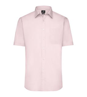 Mens Shirt S-S Poplin