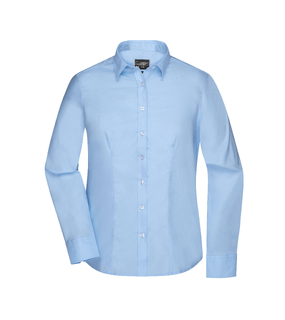Ladies Shirt L-S Micro-Twill