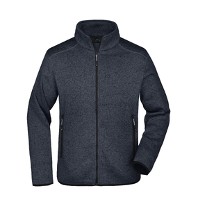 Mens Knitted Fleece Jacket