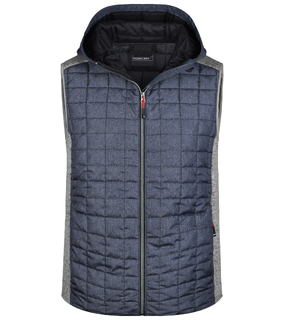 Mens Knitted Hybrid Vest