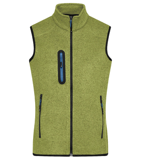 Mens Knitted Fleece Vest