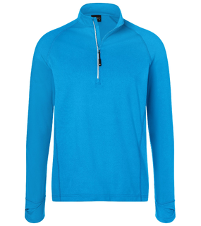 Mens Sports Shirt Halfzip