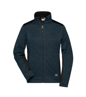 Ladies Knitted Workwear Fleece Jacket