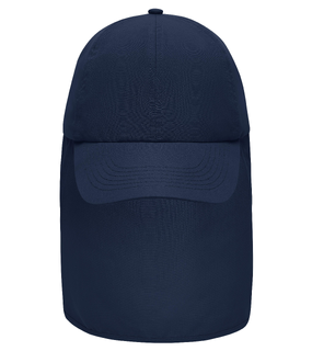 6 Panel Cap w/ Neck Guard