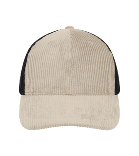 6 Panel Corduroy-Mesh Cap