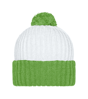 Knitted Beanie w/ Pompon
