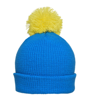 Pompon Hat w/ Brim