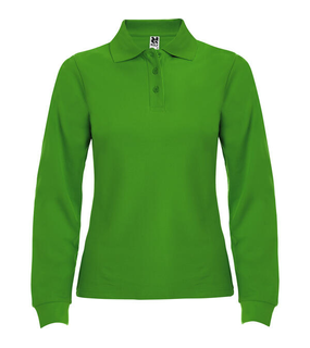 Estrella Womens Long Sleeve Polo Shirt
