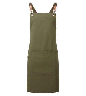 Clip &amp; Clasp Cross-Back Bib Apron