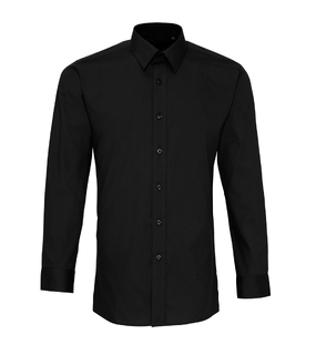 Poplin Fitted L-S Shirt