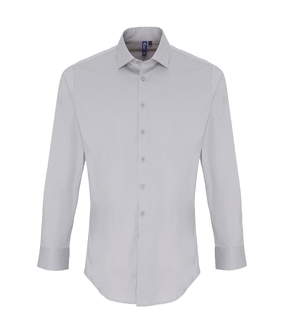 Stretch Fit Cotton Poplin L-S Shirt