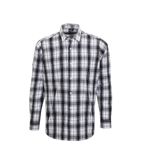 Ginmill Check Cotton L-S Shirt
