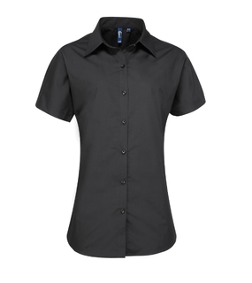 Womens Supreme Poplin S-S Shirt