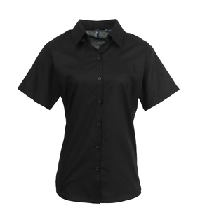 Womens Signature Oxford S-S Shirt