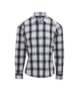 Womens Ginmill Check Cotton L-S Shirt