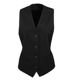 Womens Lined Polyester Waistcoat