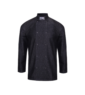 Denim Chef&#39;s Jacket