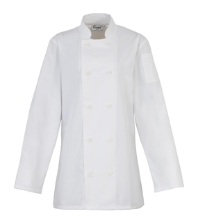 Womens L-S Chef&#39;s Jacket
