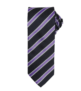 Waffle Stripe Tie