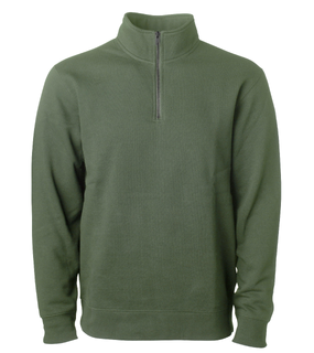 Unisex Pigment Dye Quarter Zip