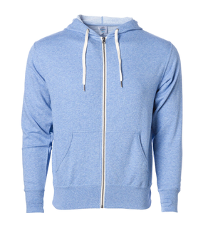 Unisex Heather Fitted Zip