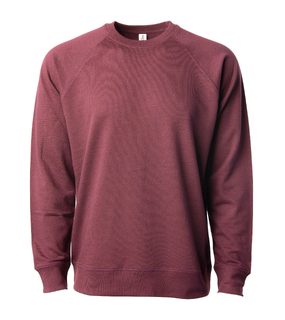 Unisex Lightweight Loopback Terry Crew
