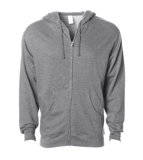 Mens Midweight Zip Hood